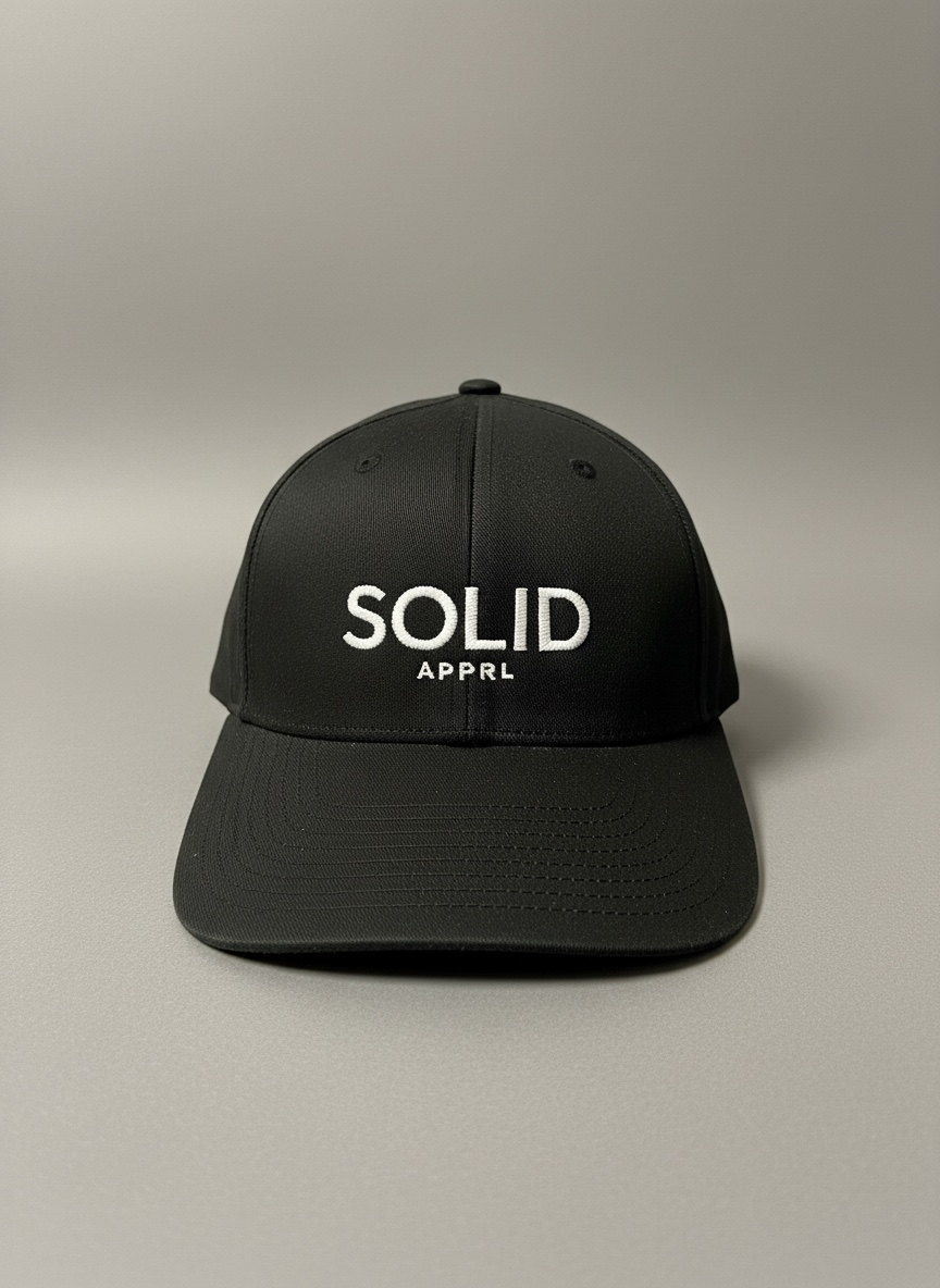 Twill Snapback Structured Hat