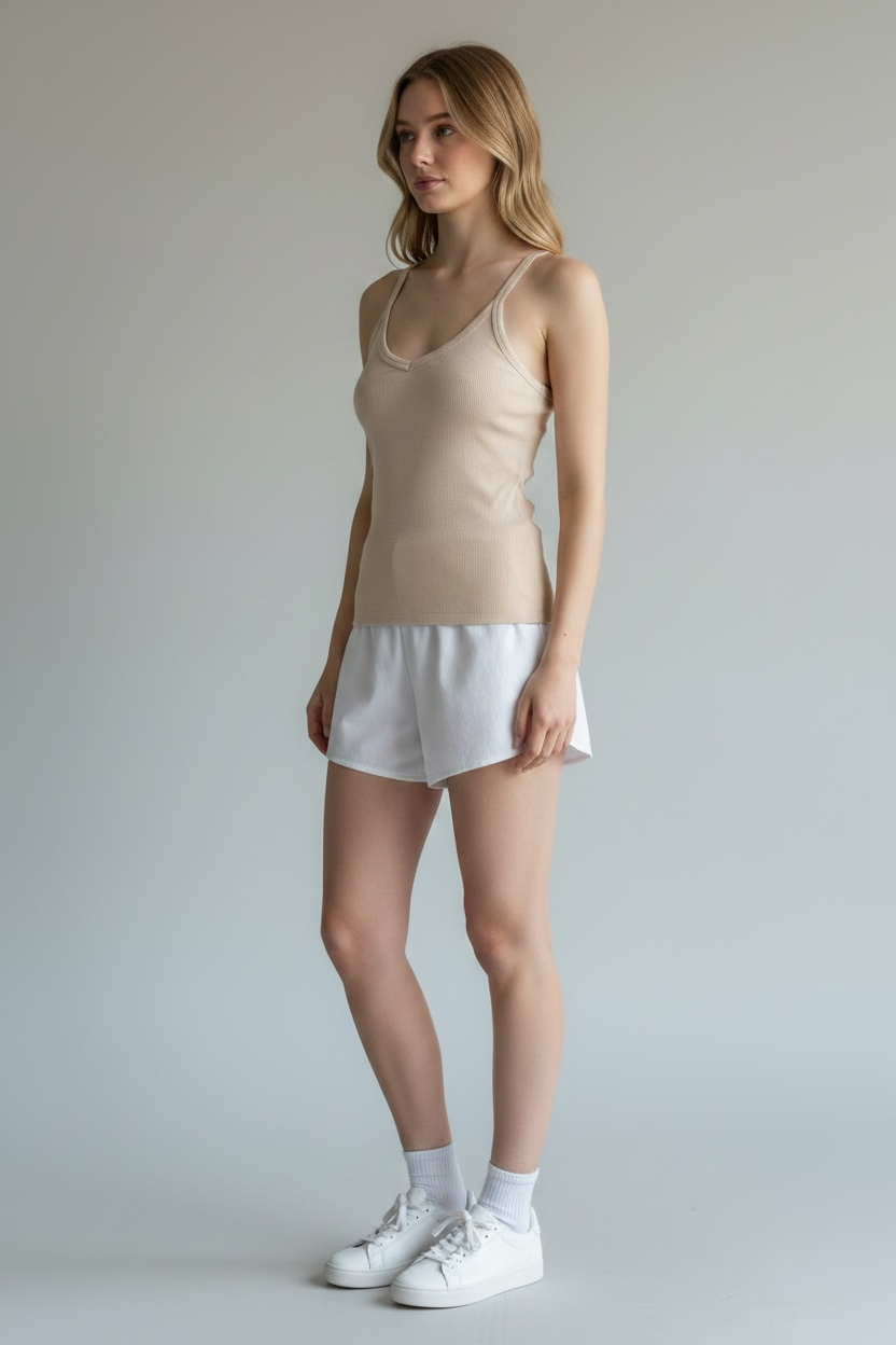 Women's VNeck Racer Tank