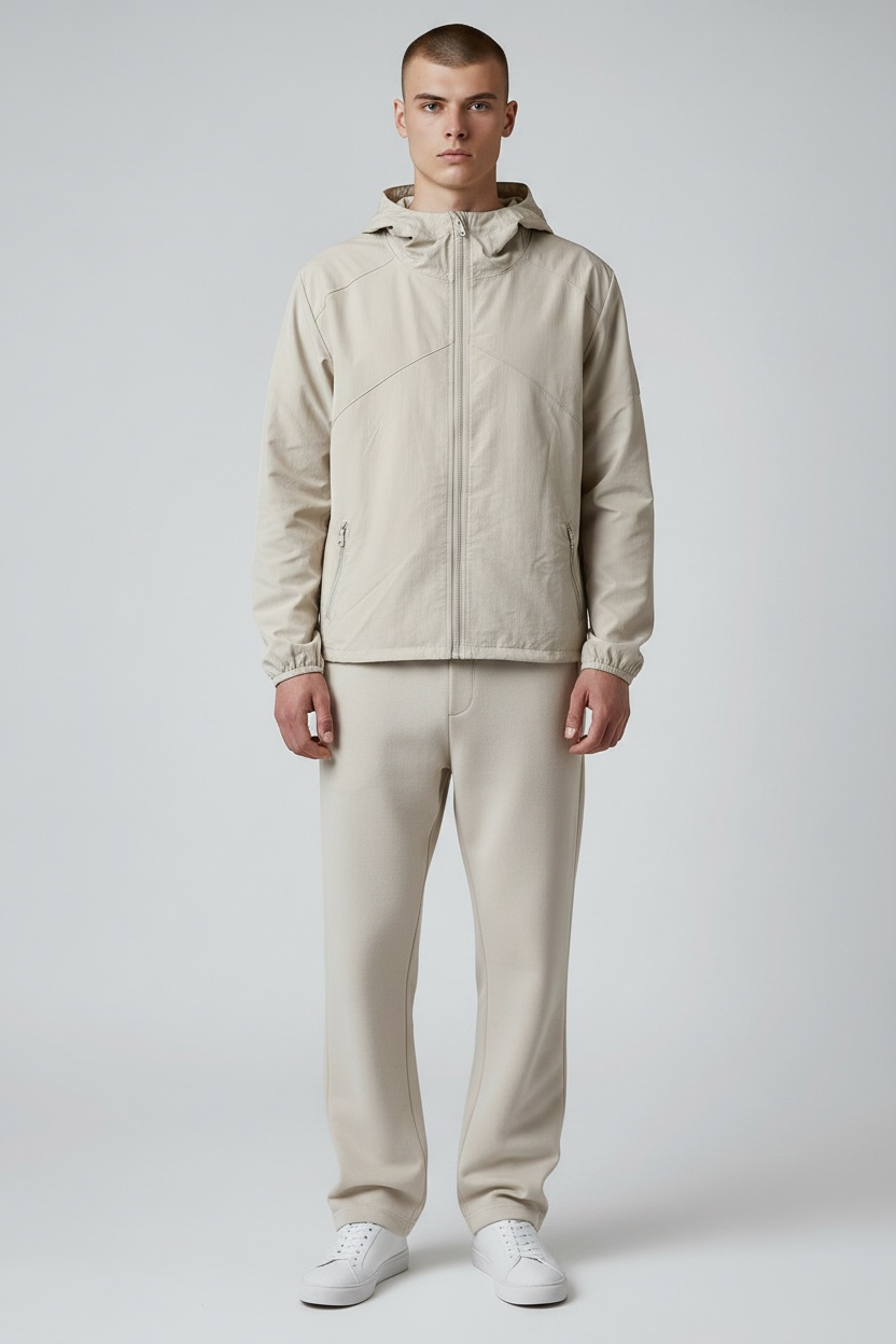 Men's Hooded Windbreaker