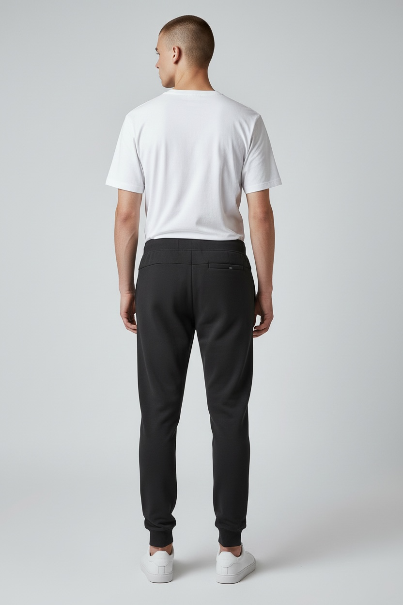Men's Jogger Back Zip Pocket