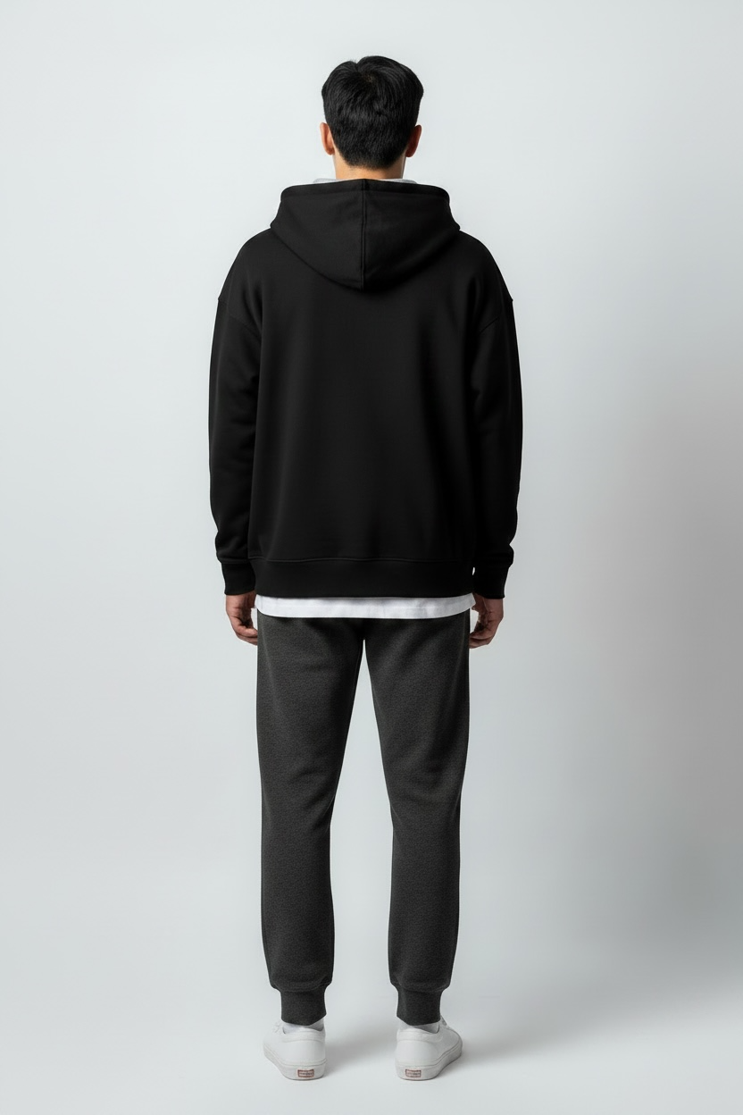 Men's Hooded Zip-up Sweatshirt