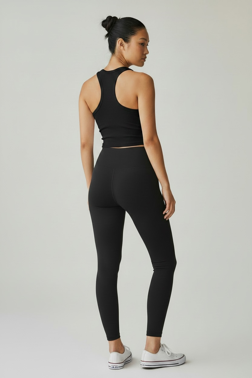 Women's Crop Racerback Tank