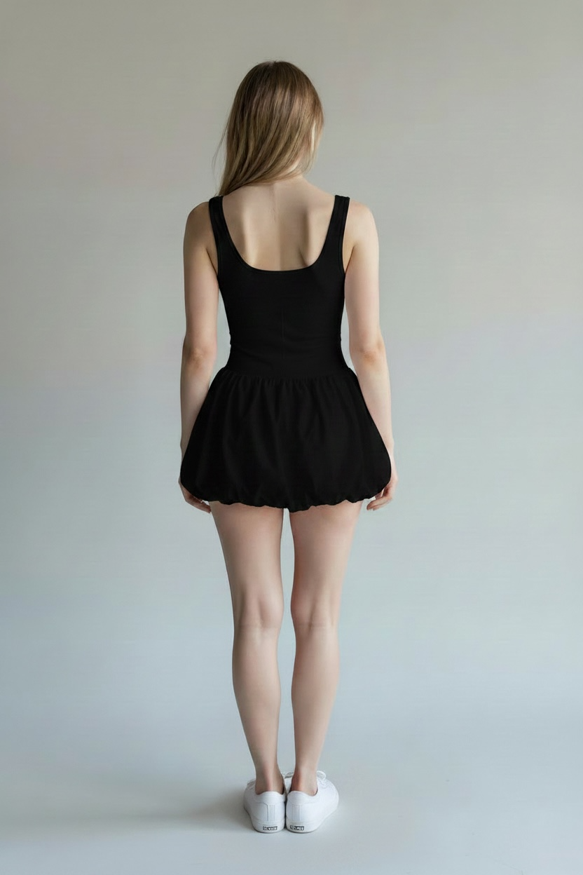 Women's Bubble Skirt Dress