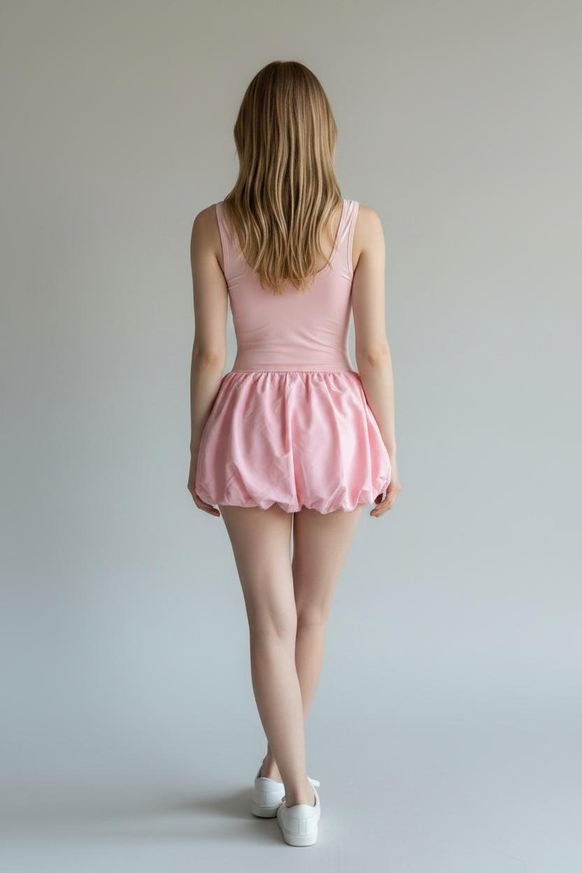 Women's Bubble Skirt Dress