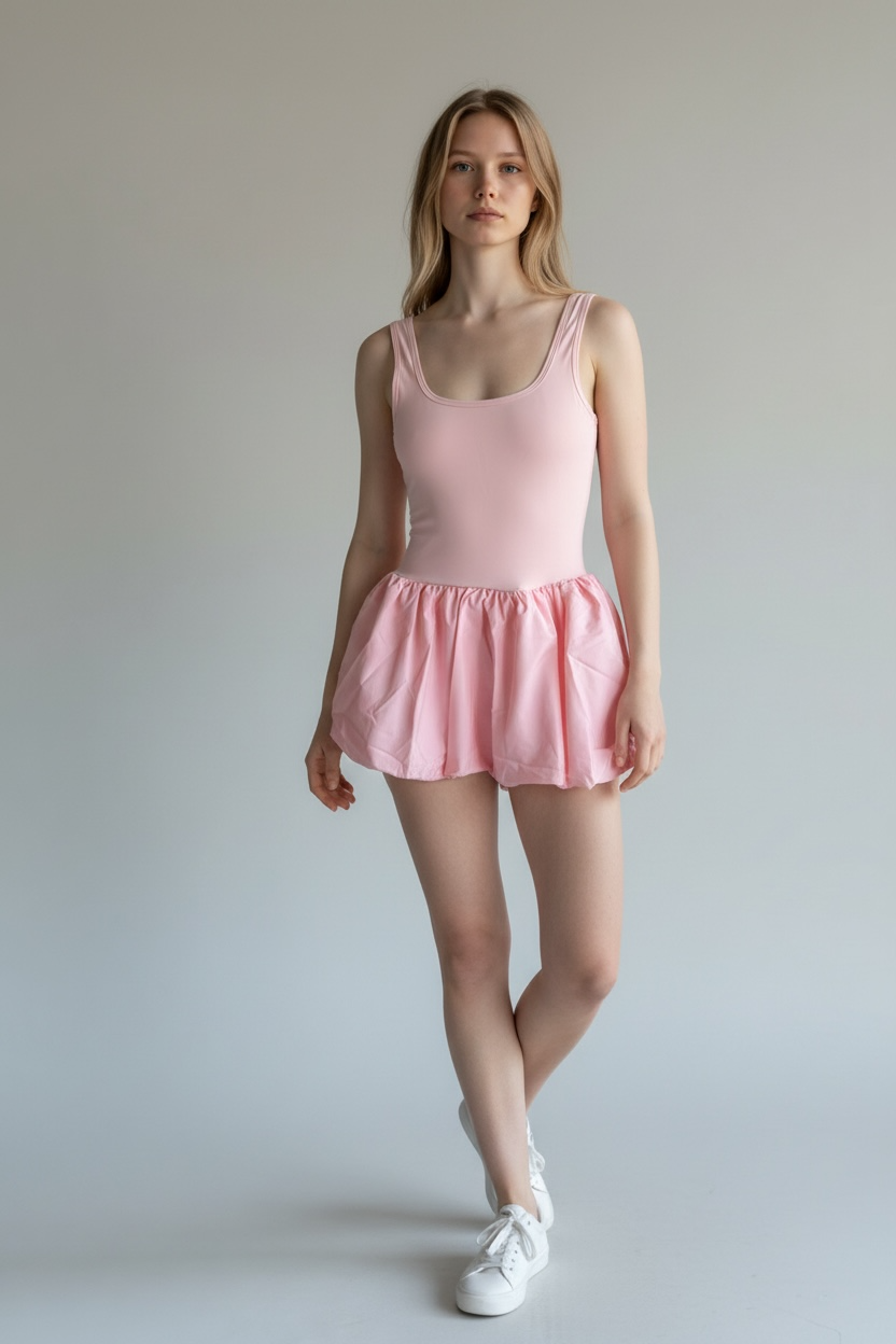 Women's Bubble Skirt Dress