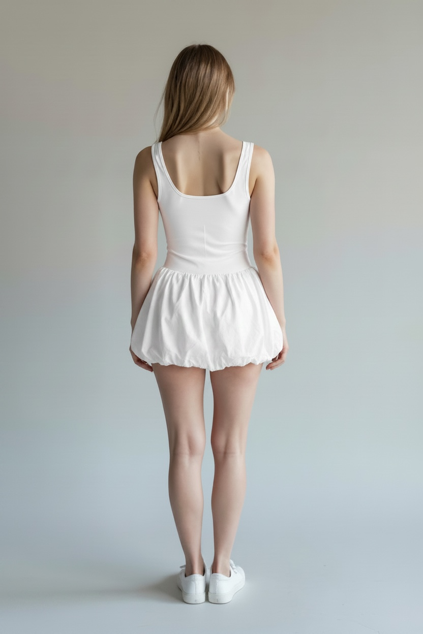 Women's Bubble Skirt Dress