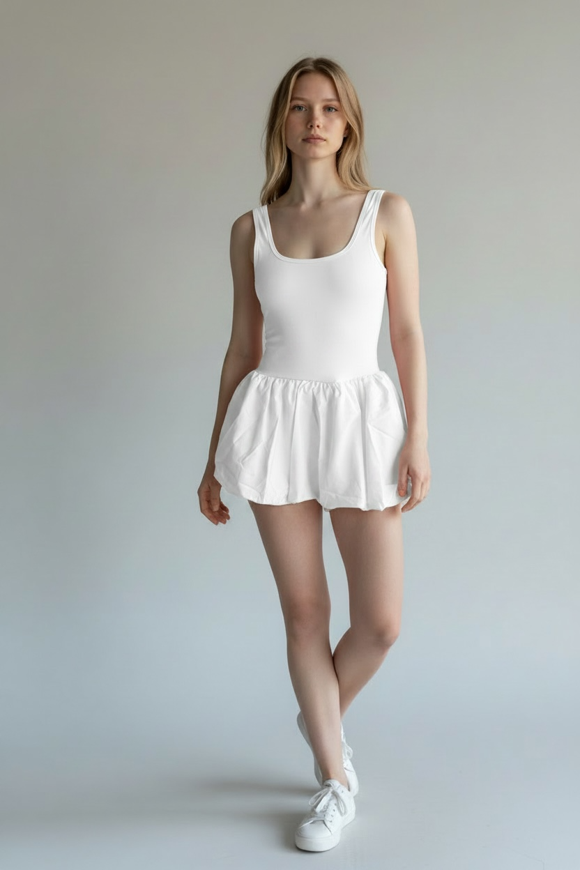 Women's Bubble Skirt Dress